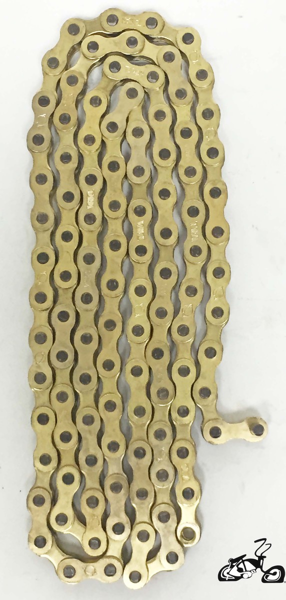 Gold Lowrider Bicycle Chain