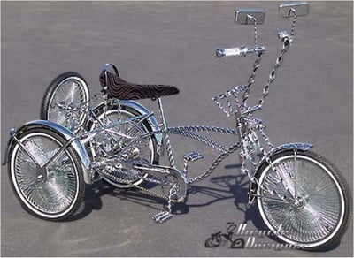 Continental Twist Lowrider Trike