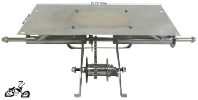 Trike Conversion Kit with Metal Platform