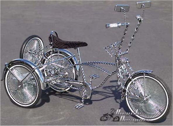 tandem lowrider bike